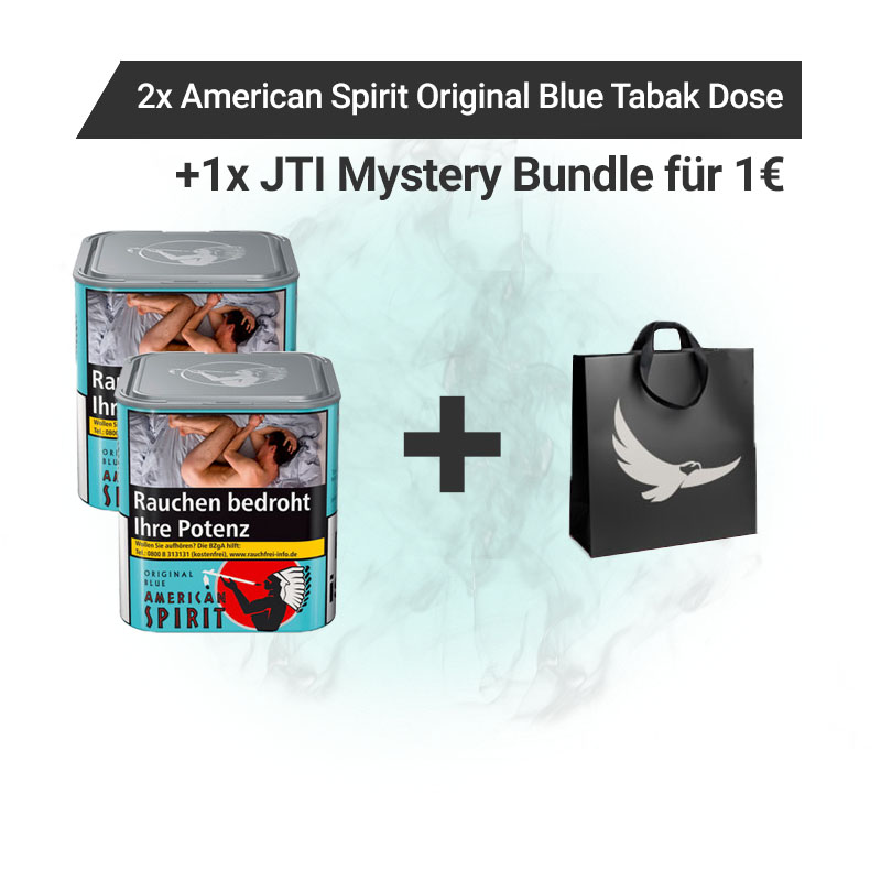 American Spirit Original Blue Dose Mystery Bundle Aktion