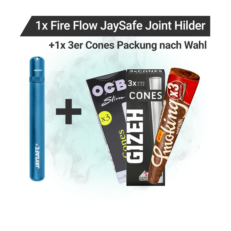 FireFlow JaySafe Joint Holder + Cones Packung Aktion