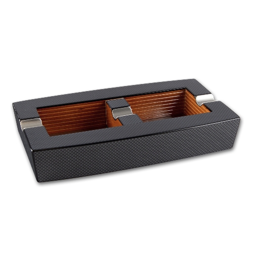 Zigarrenascher Carbon 2 Ablagen