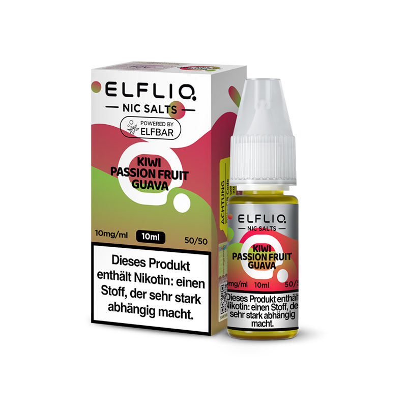 Elfbar Elfliq Kiwi Passionfruit Guava 10mg Nikotinsalz
