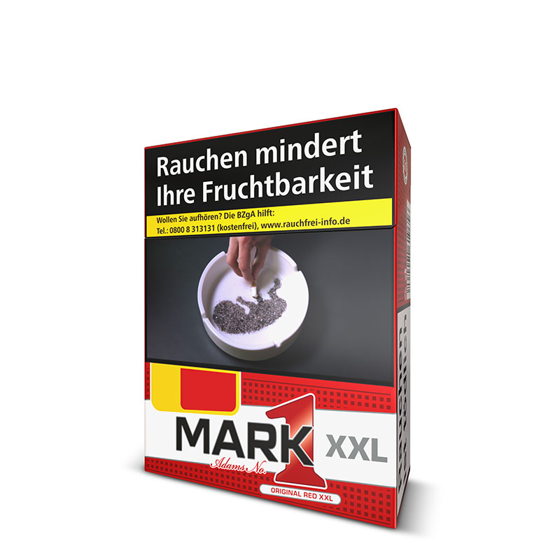 Mark Adams No. 1 Red XXL Zigaretten Schachtel
