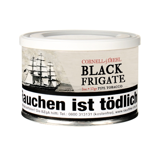 Cornell & Diehl Black Frigate Pfeifentabak Dose