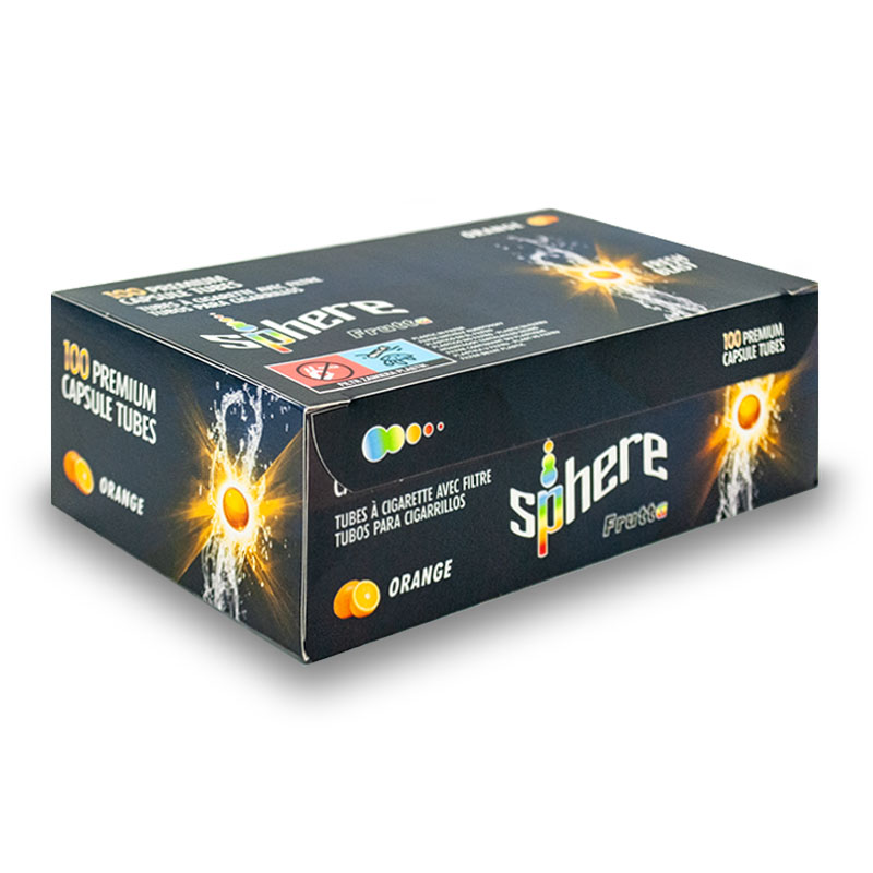 Sphere Orange Click Hülsen Packung