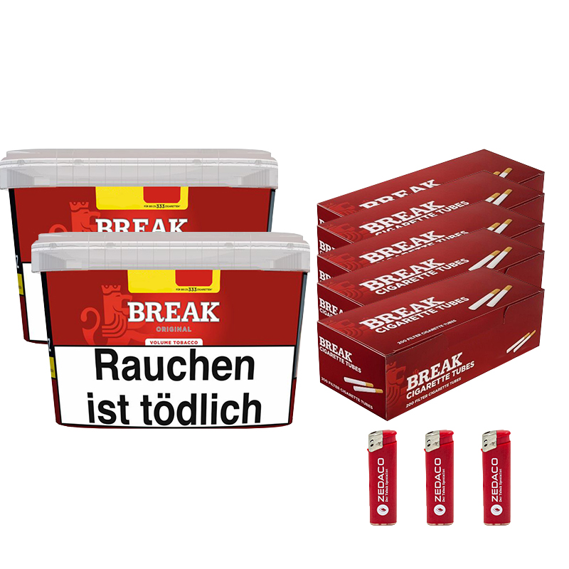 Break Volumentabak Red Mega Eimer Aktion Large