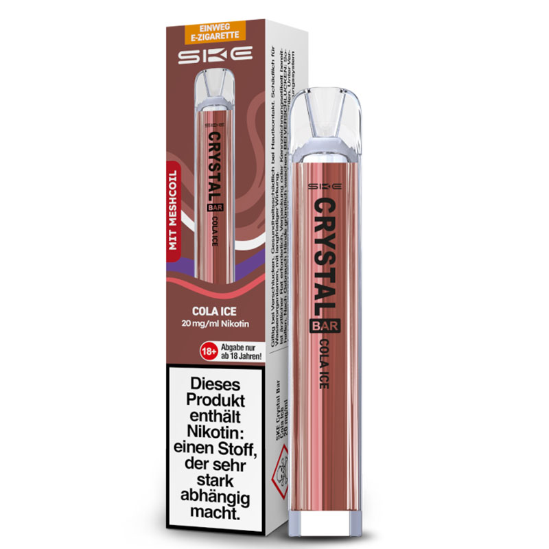 SKE Crystal Bar Cola Ice 20mg Einweg E-Zigarette