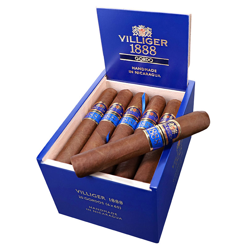Villiger 1888 Nicaragua Gordo Zigarren Kiste