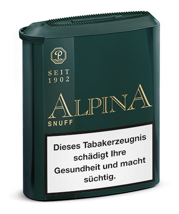 Alpina Snuff Schnupftabak Dose