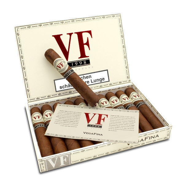 Vegafina 1998 VF 50 Short Robusto Zigarren Kiste