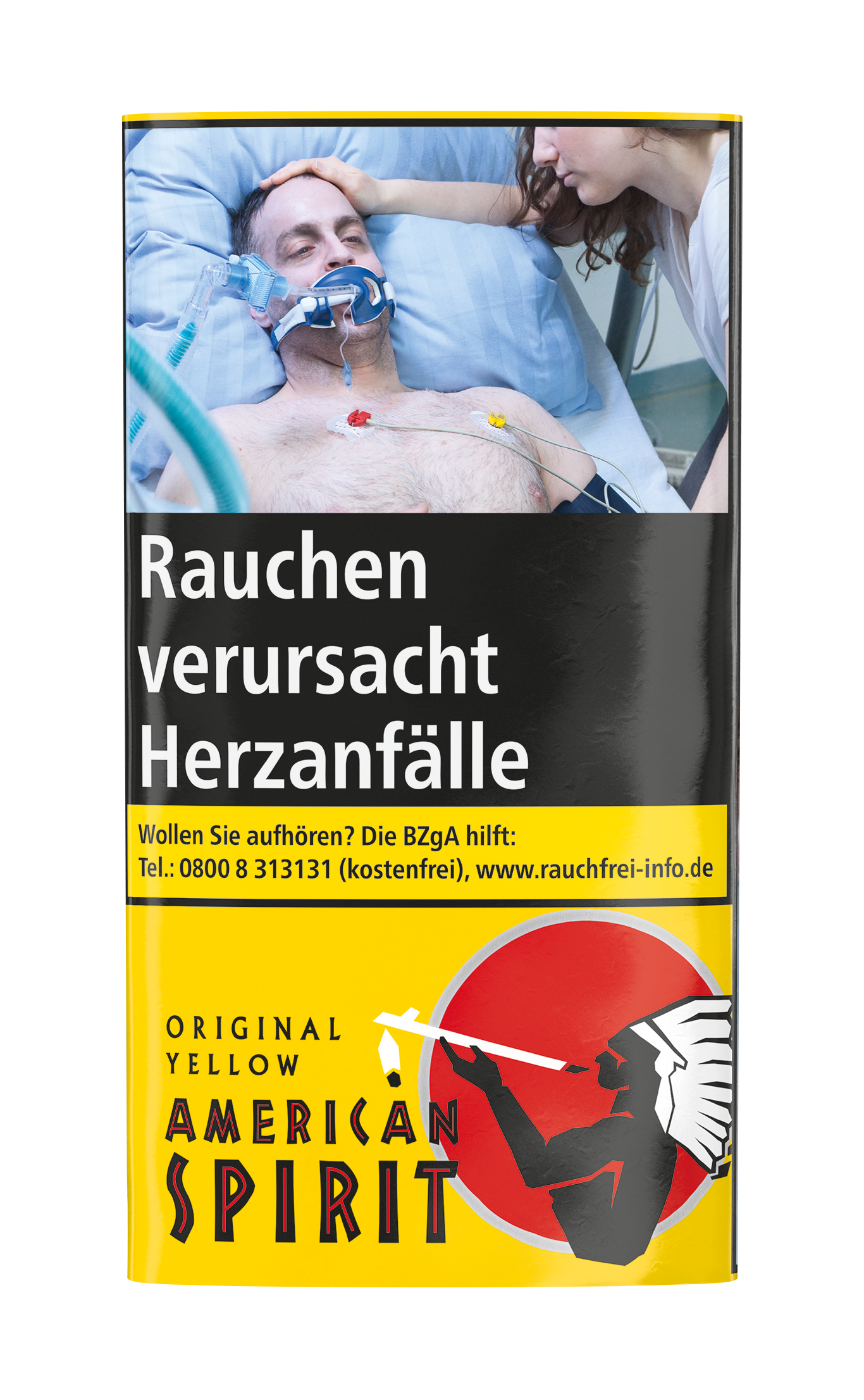 American Spirit Original Yellow Tabak Pouch