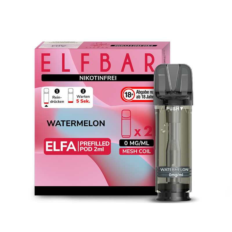 Elfbar Elfa Pods Watermelon - Nikotinfrei