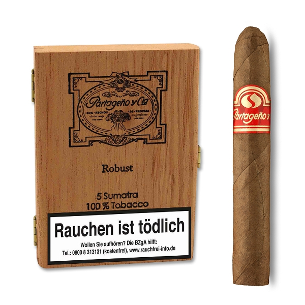 Partageno 430 Sumatra Zigarren Kiste