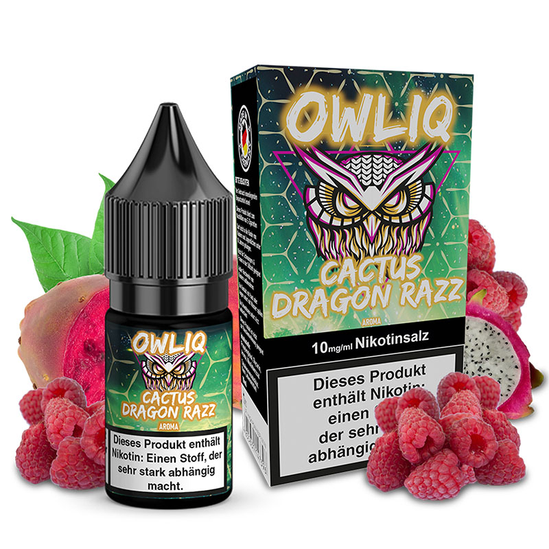 Owliq Cactus Dragon Razz 10mg Nikotinsalz Liquid
