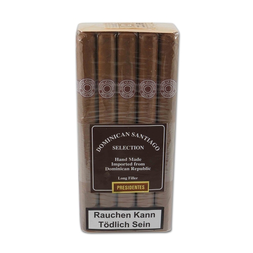 Dominican Santiago Selection President Zigarren 10er Bundle