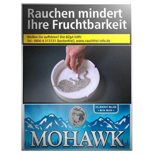Mohawk Blue Big Pack Zigaretten Stange