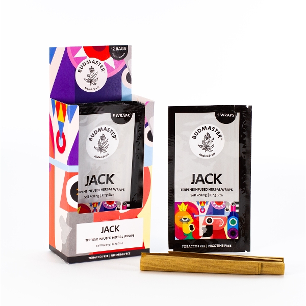 Budmaster Jack Terpene Infused Blunt Wraps