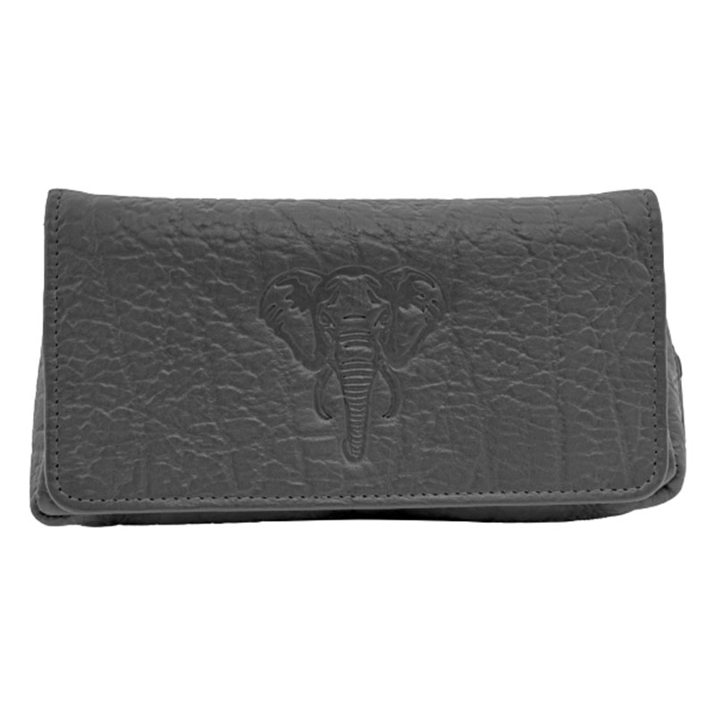 White Elephant Loxo Leder Grau 1er Pfeifentasche