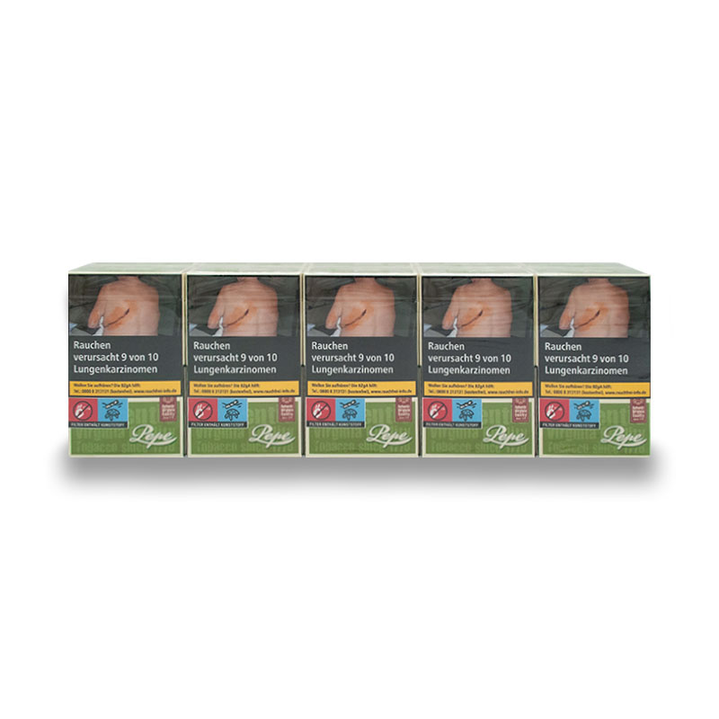 Pepe Rich Green Original Pack Zigaretten Stange