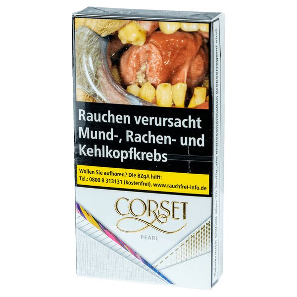 Corset Pearl Slim Zigaretten Schachtel