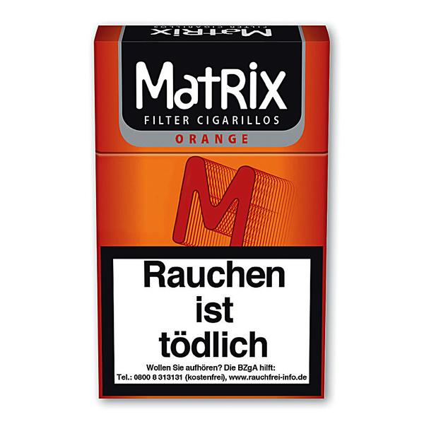 Matrix Orange Zigarillos Naturdeckblatt Gebinde
