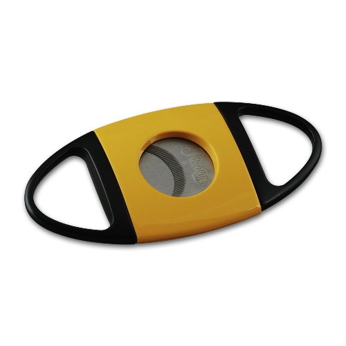 Cigarrenabschneider Passatore schwarz/gelb