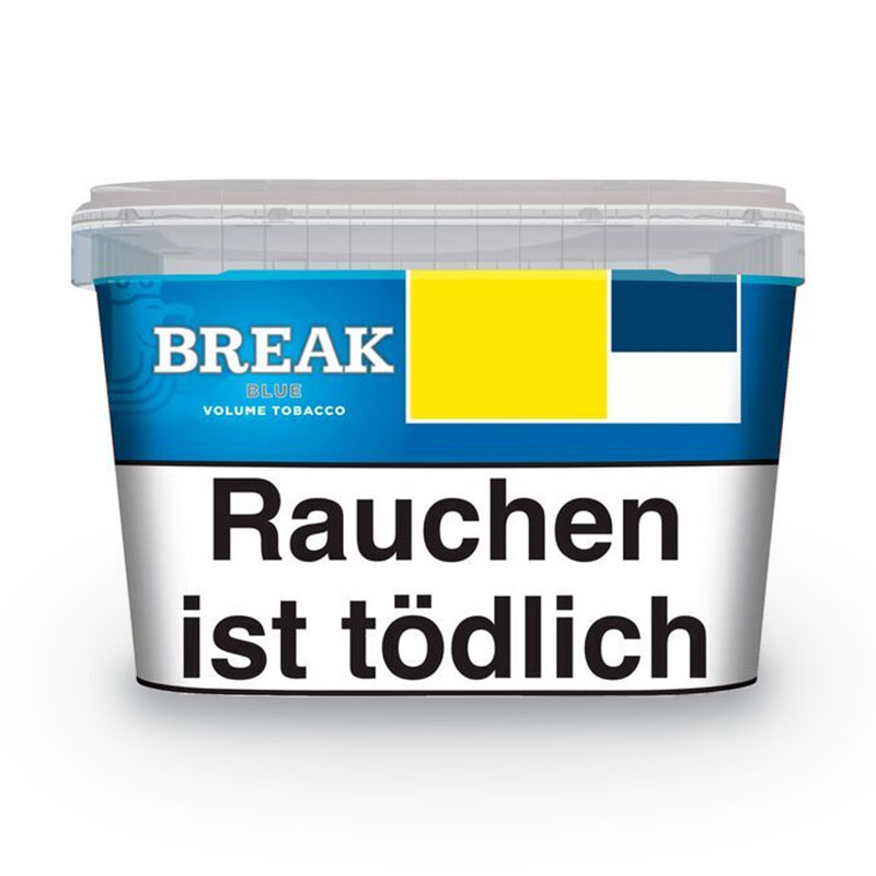 Break Blue Volumentabak Eimer