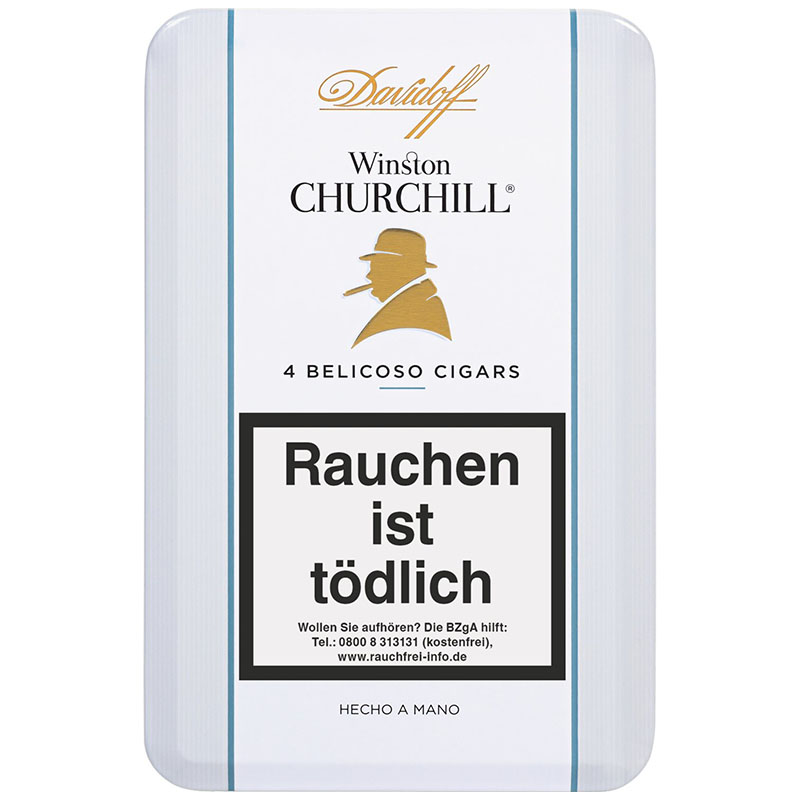 Davidoff Winston Churchill Belicoso Zigarrren Schachtel