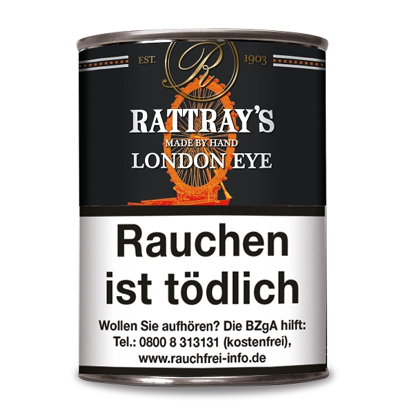 Rattray´s Aromatic Collection London Eye Pfeifentabak Dose Large