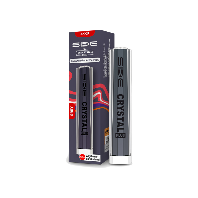 SKE Crystal Plus Akkuträger Device Grey