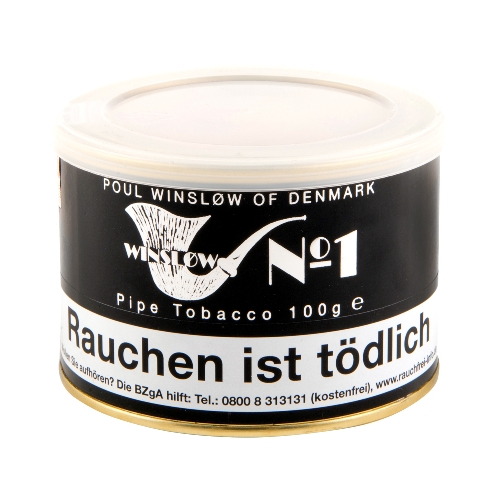 Poul Winslow Blend No. 1 Pfeifentabak Dose