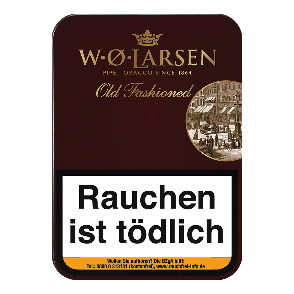 W.O. Larsen Old Fashioned Pfeifentabak Dose