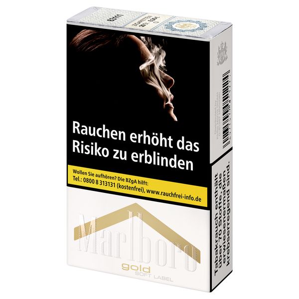 Marlboro Gold Soft Original Pack Zigaretten Schachtel