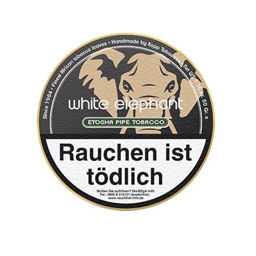 White Elephant Etosha Pfeifentabak Dose