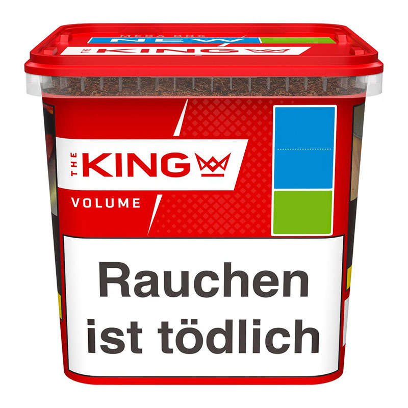 King Red Volumentabak Eimer