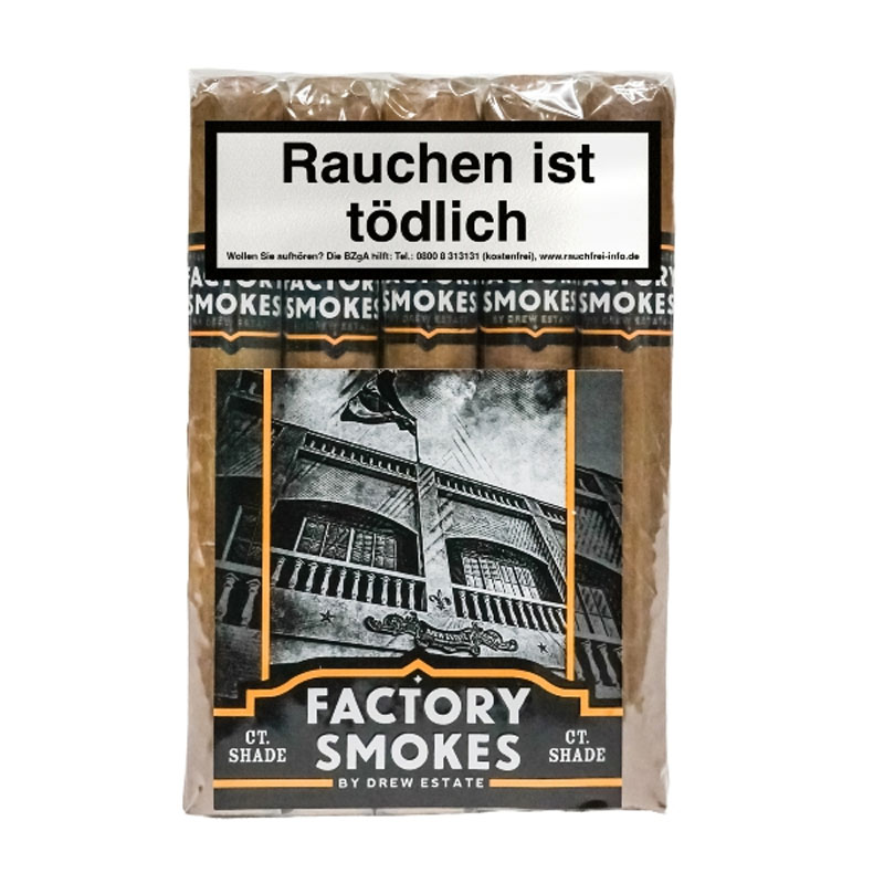 Drew Estate Factory Smokes Shade Toro Zigarren Bundle