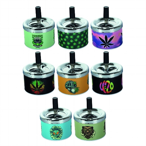 Wildfire Schleuderascher Metall Hanf Design sortiert