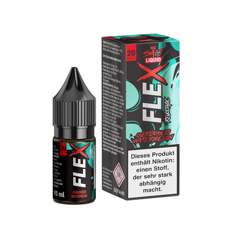 Revoltage Flex Overdosed Watermelon 20mg Liquid Flasche