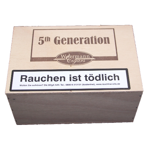 Woermann 5th Generation Corona Brasil Zigarren Kiste