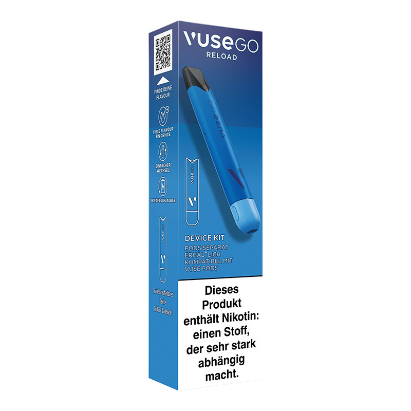 Vuse Go Reload Pen Blue E-Zigarette Packung