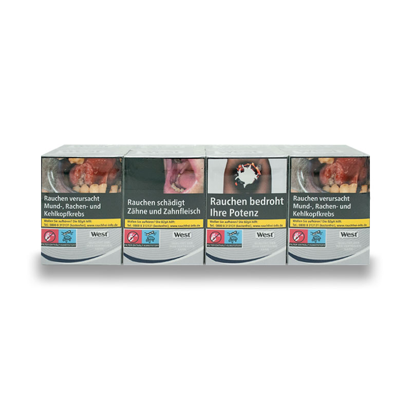 West Silver Mega Zigaretten Stange