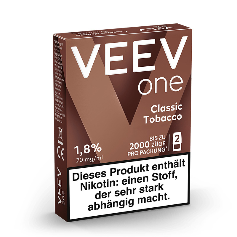 Veev One Classic Tobacco 20mg Prefilled Pods