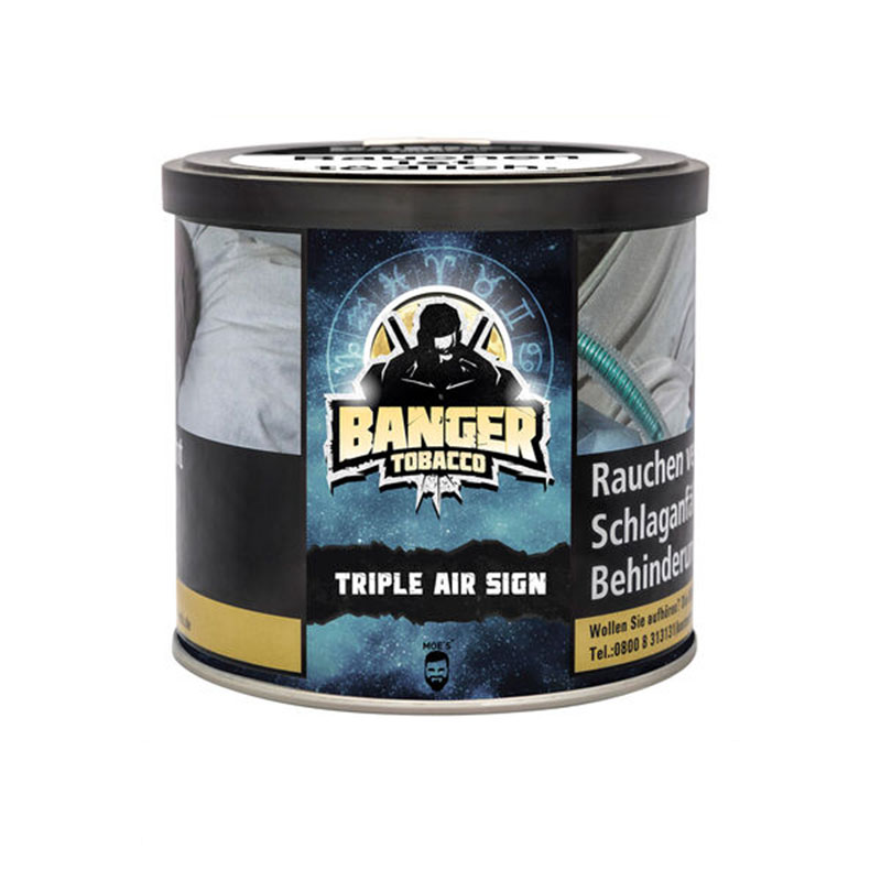Banger Tobacco Triple Air Sign Shisha Tabak