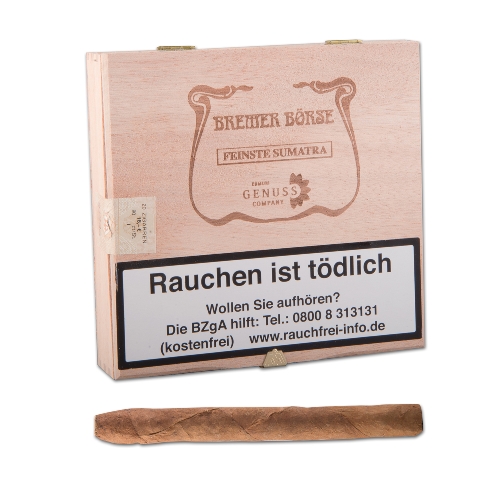 Bremer Börse Senoritas Sumatra Zigarren Schachtel