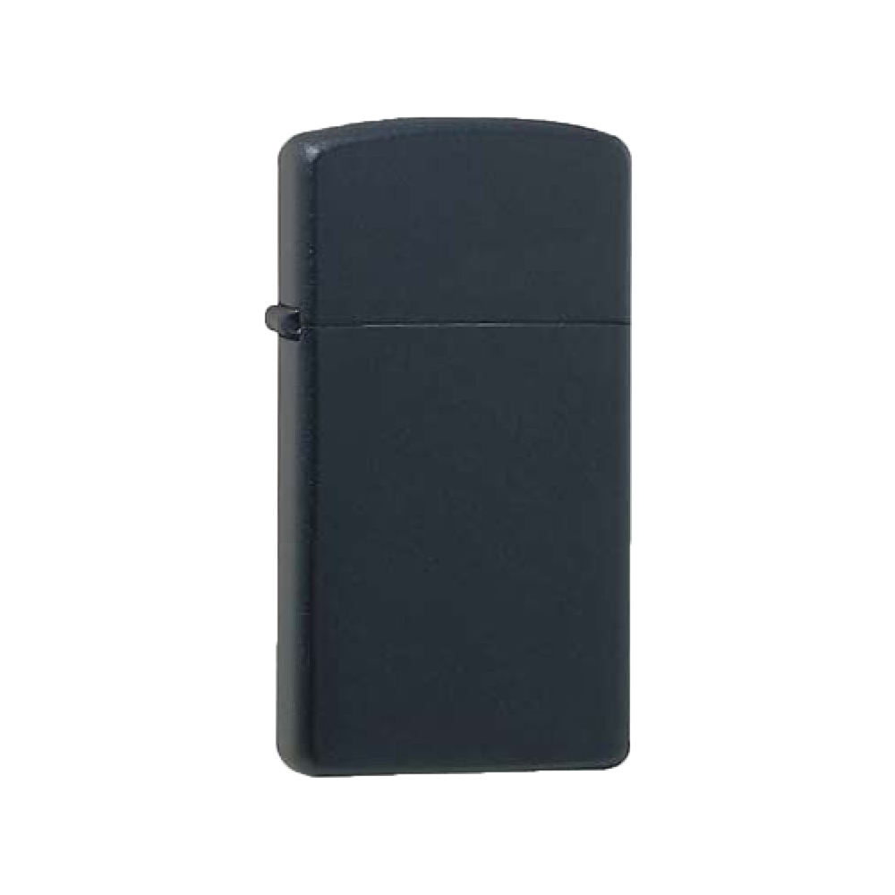 Zippo Slim schwarz matt