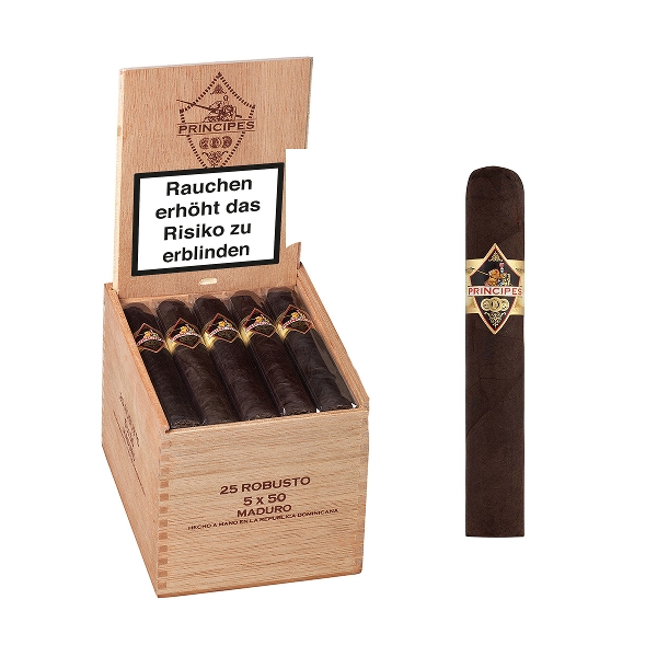 Principes Bundles Robusto Maduro Zigarren Kiste