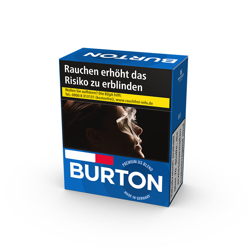 Burton Blue XXXL Zigaretten Schachtel
