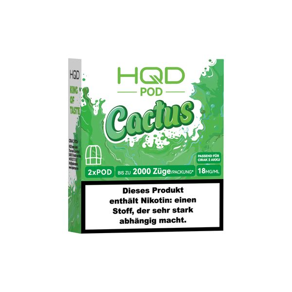 HQD Cirak 2 Cactus 18mg Prefilled Pods
