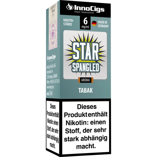 Innocigs Liquid Star Spangled Tabak Aroma 6mg