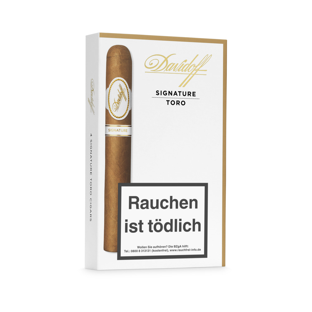 Davidoff Signature Toro Zigarren Schachtel