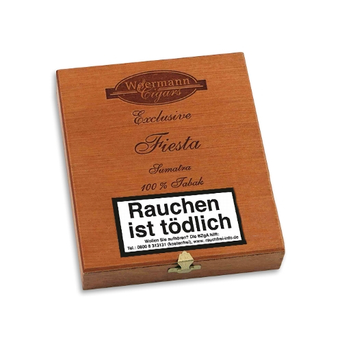 Exclusive Fiesta Panatelas Sumatra Zigarren Kiste