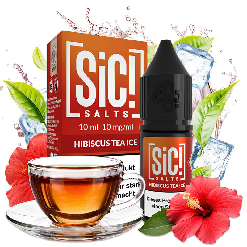 SiC! Salts Hibiscus Tea Ice 10mg Nikotinsalz Liquid